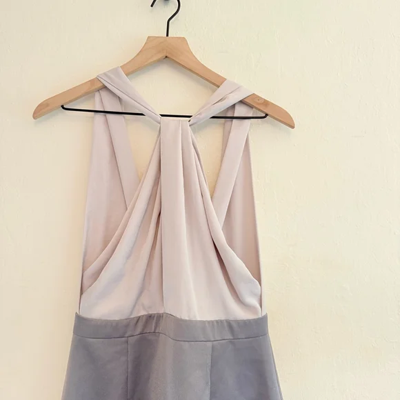 Reissue Women's Gray/Beige Sleeveless Dress Size 6 - Picture 4 of 7